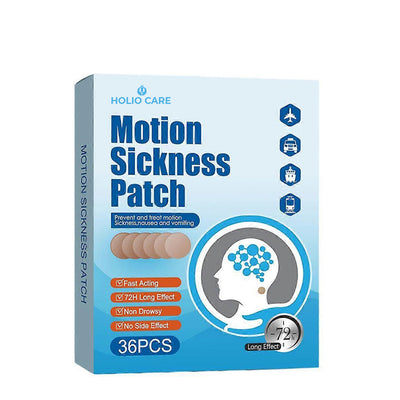Holio Care Motion Comfort Patches – Natural Travel Support for Cars, Ships & Airplanes | Suitable for Adults & Kids