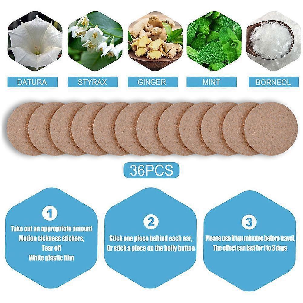 Holio Care Motion Comfort Patches – Natural Travel Support for Cars, Ships & Airplanes | Suitable for Adults & Kids