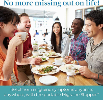 Migracorr Migraine Relief Device – Clinically Proven Migraine Relief Products – Relieve Migraine Pain in Minutes with Migraine Ear Pressure Relief – Tension Headache Relief Device 100% Natural Remedy