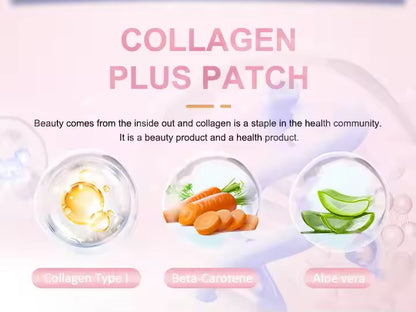 Holio Care Collagen Plus Anti-Aging Patch – Easy-to-Use Skin Rejuvenation Patch with Collagen Peptides for Youthful Glow (30-Day Supply)