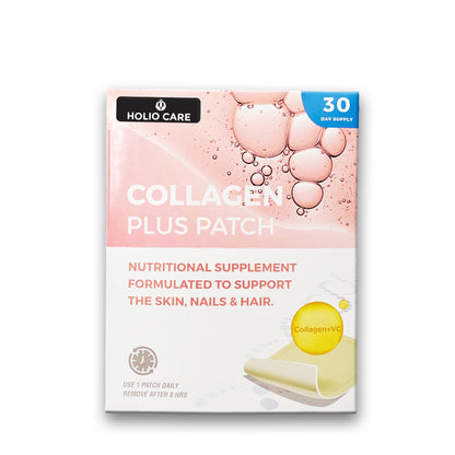 Holio Care Collagen Plus Anti-Aging Patch – Easy-to-Use Skin Rejuvenation Patch with Collagen Peptides for Youthful Glow (30-Day Supply)
