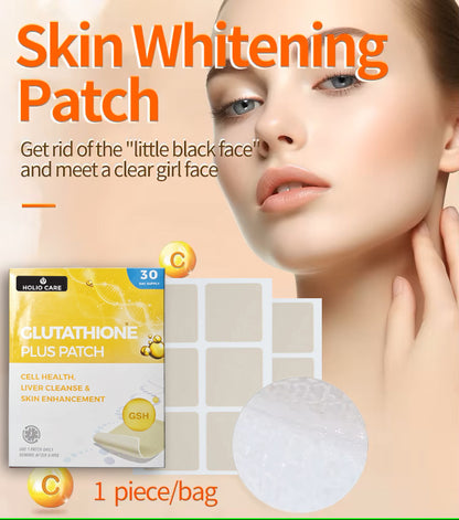 Holio Care Glutathione Patch – Natural Daily Support for Energy, Focus, and Vitality for Men & Women (30-Day Supply)