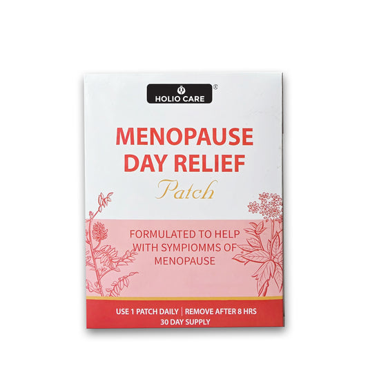 Holio Care Menopause Relief Patch – Natural Daily Vitamin Support for Hot Flashes, Night Sweats, Mood Swings & Hormonal Balance (30-Day Supply)