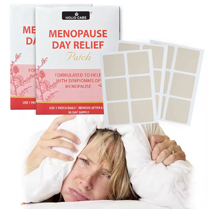 Holio Care Menopause Relief Patch – Natural Daily Vitamin Support for Hot Flashes, Night Sweats, Mood Swings & Hormonal Balance (30-Day Supply)