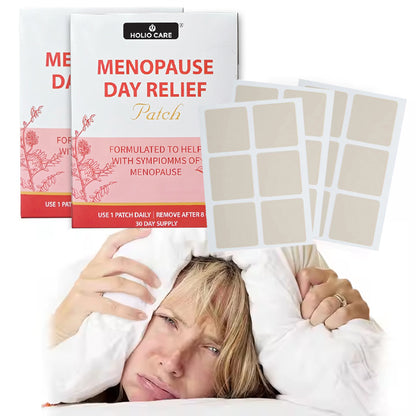 Holio Care Menopause Relief Patch – Natural Daily Vitamin Support for Hot Flashes, Night Sweats, Mood Swings & Hormonal Balance (30-Day Supply)