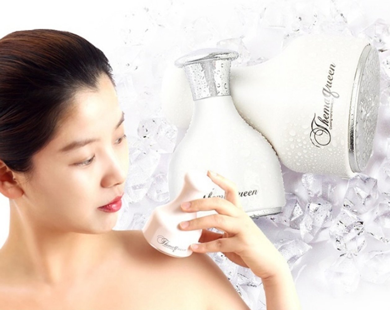 Themaqueen Cooling Massage Cooling Therapy Pore UP Dull Skin UP Pore Care Skin Soothing Skin Care for Body, Face & Eye: