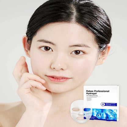 Glutathione Whitening Hydrogel Face Mask – Korean Skincare with Marine Collagen for Brightening, Moisturizing &amp; Radiance Boost 1 Box – 5 Masks