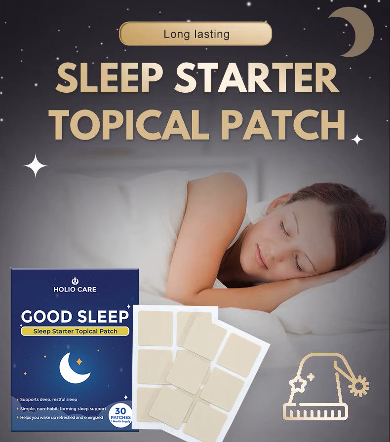 Holio Care Good Sleep Patch – Natural, Fast-Acting Support for Restful Sleep (30-Day Supply)
